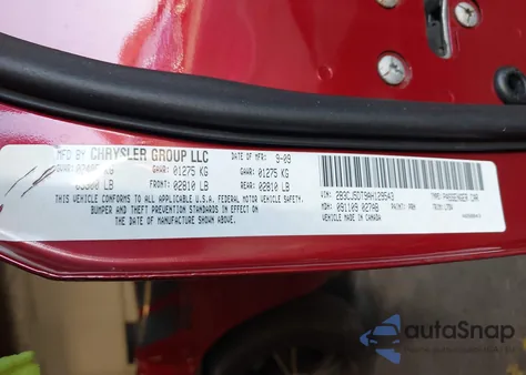 2010 Dodge Challenger R/T z USA, uszkodzony, nr VIN 2B3CJ5DT9AH129543